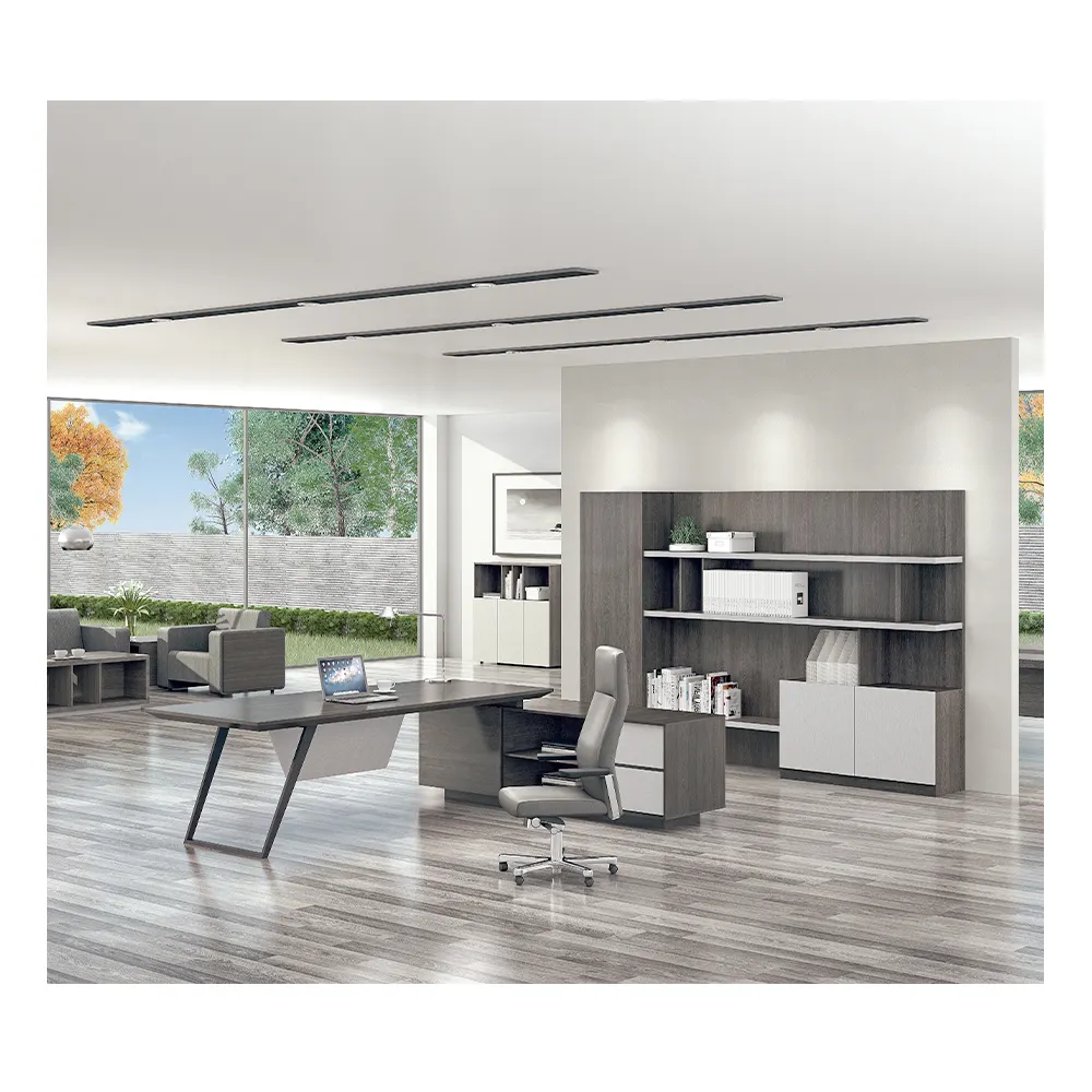New Design Low Cost Desk Office Set Managing Desk Office Furniture Executive Desk Office with Reasonable Price
