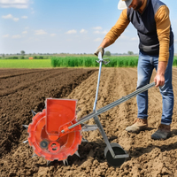 Semoir manuel à pousser HP-12, dernier modèle, pour blé et maïs, semoirs transparents, transplanteurs agricoles, ferme, à bon prix