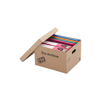 Caja de Cartón Personalizada para Almacenamiento de Archivos con Tapa
