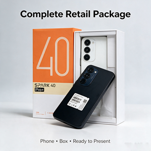 Spark 40 pro+ Smartphone con almacenamiento, pantalla curva, cámara principal de 108MP, batería grande de 8000mAh, tipo C, teléfono Android, 16GB de RAM, 64GB, 2K, 5G - Product Image 4