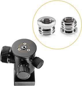 Appareil <span class=keywords><strong>photo</strong></span> 1/4 "-20 à 3/8"-16 Adaptateur de vis de conversion de douille de réducteur pour monopode, trépied, rotule, support et lumière vidéo DSLR SLR - Product Image 6
