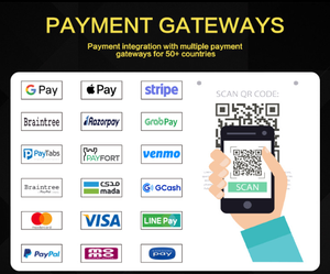 Terminal de Pago para Alquiler de Baterías Portátiles, Estación de Carga con Pantalla Táctil, Código QR, NFC, Pago Múltiple para Comercio Minorista - Product Image 2