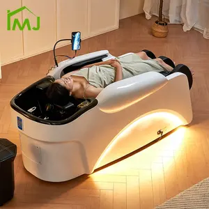 Salon Multifunction Hair Washing Electric Massage Chair Head Spa Shampoo Bed