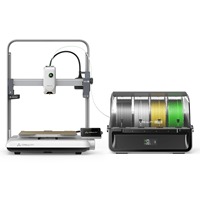 Imprimante 3D FDM Ender-3 V4 Combo 220x220x235mm avec impression 4 couleurs CFS, prototypage automatique USB, nouvelle version