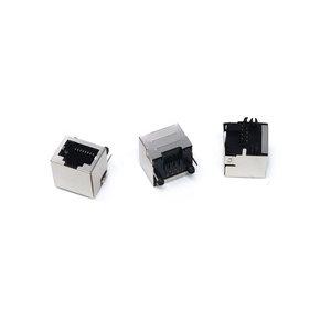 RJ45 Ổ cắm mạng 8P8C Ổ cắm vuông với ánh sáng PCB - Product Image 5
