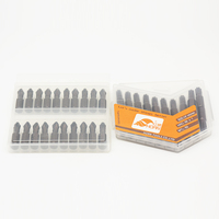Embouts de tournevis chinois HEN S2 Pozi Head Phillips chromés durables, manche en PVC, outils pneumatiques, longueur 50 mm, haute résistance, norme allemande DIN