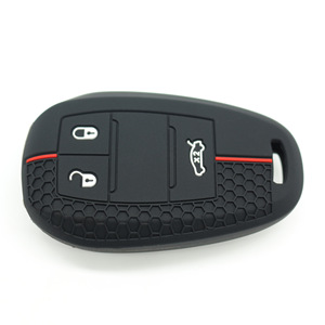 Étui de protection pour clé de voiture Alfa Romeo, compatible avec Giulia <span class=keywords><strong>Tonale</strong></span> et Stelvio Stanwei, housse en silicone résistante aux rayures, marque RYHX - Product Image 4