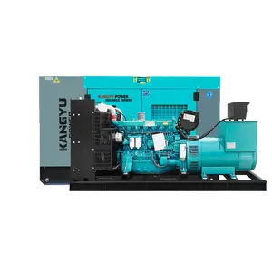 Diariamente usando 24 horas 40kw 50kw 80kw 100kw 150kw grande potência weichai motor diesel gerador conjunto com sistema de controle AUTOMÁTICO