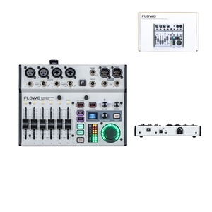 FLOW8 Mixer Digitale a 8 Ingressi con Interfaccia USB/Audio e Alimentazione Phantom 48V per Console Audio di Qualità Ottimale - Product Image 1