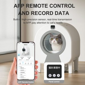 2025 nouveautés bassin électrique automatique <span class=keywords><strong>bac</strong></span> <span class=keywords><strong>à</strong></span> litière pour chat intelligent toilette pour chat boîtes <span class=keywords><strong>à</strong></span> litière autonettoyante chat toilette <span class=keywords><strong>bac</strong></span> <span class=keywords><strong>à</strong></span> <span class=keywords><strong>sable</strong></span> - Product Image 5