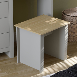 Factory Direct Dressing Table with 3 Drawers and Stool, Makeup <b>Mirror</b> <b>Vanity</b> Set for Bedroom - Product Image 3
