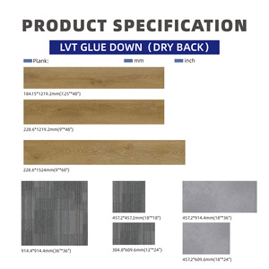 Échantillon <span class=keywords><strong>gratuit</strong></span> de plancher en vinyle de luxe écologique imperméable pour salon, cuisine, chambre à coucher, école, imitation bois - Product Image 4