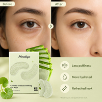 Masque Hydrogel Cristallin Anti-rides et Hydratant à l'Extrait de Centella Asiatica et de Nauplies d'Artémia pour le Contour des Yeux