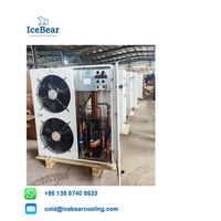 Unité de condensation de type boîte à économie d'énergie 3HP 4HP pour les systèmes de réfrigération alimentaire avec certificat ETL et haute productivité