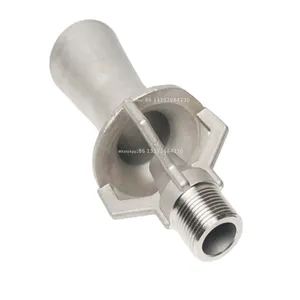 ss316 Stirring tank liquid mixing mixed flow 3/8 pvdf industrial water jet eductor venturi spray nozzle