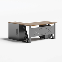 Prix de gros Table de bureau exécutif Bureau moderne Table de bureau exécutif avec tiroirs