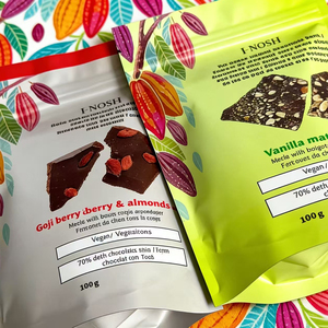 Sachet personnalisé refermable en plastique Mylar avec fermeture éclair pour aliments, snacks, biscuits, chocolat, produits de boulangerie, chewing-gum, gelée - Product Image 5