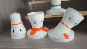 Dual-Use B22/E27 Lamp Holder Screw Socket Pendant Lamp Head PP Material <strong>Ceiling</strong>-Mounted Lamp Plate <strong>Plug</strong> Convenient - Product Image 4