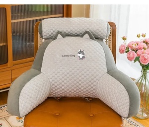 Latex Ice Silk Waist Cushion Wholesale <strong>Headboard</strong> Cushion Sofa Bed Dormitory Reading <strong>Pillow</strong> Removable Convenient and Practical - Product Image 4