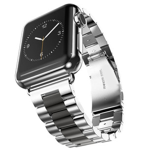 Dây đeo đồng hồ bằng thép không gỉ kim loại dành cho Apple <span class=keywords><strong>Watch</strong></span> Series 7 6 5 4 3 2 1, kích thước 38mm 40mm 41mm 42mm 44mm 45mm - Product Image 6