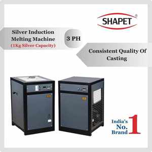 Máquina de Fundición por Inducción Automática Shapet con Unidad de Enfriamiento de 15KW 1150 EasyThree-Phase 200kg Gris Negro - Product Image 4