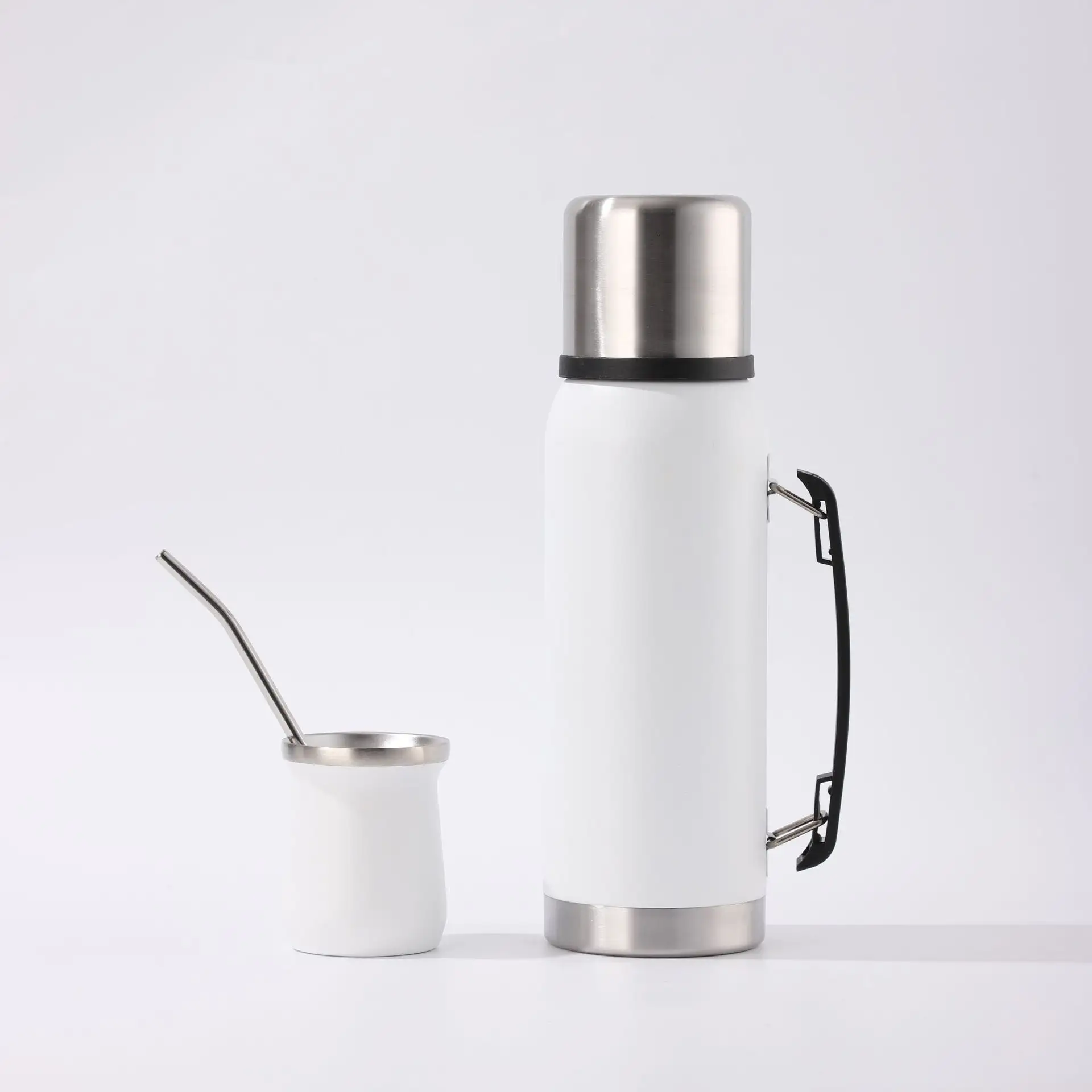 Thermos 25 Oz Và Người Bạn Đời 8Oz 1.0L 1.3L Thép Không Gỉ Chân Không Flask Set Chai Nước Quà Tặng Yerba Mate Thiết Lập Tùy Chỉnh Tái Sử Dụng Cup