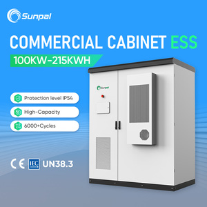 Système de stockage d'énergie industriel et commercial Sunpal 215 kWh 100 kW avec batterie haute tension hybride - Product Image 1