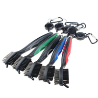 Kit de nettoyage d'accessoires de Golf, ensemble cadeau de serviettes de Golf en microfibre, brosse de Club en Nylon, outil de réparation de Divot de Golf avec marqueur de balle