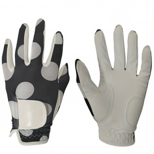 Guante de golf para mano izquierda, gamuza, licra, transpirable, antideslizante, para práctica de golf - Product Image 3