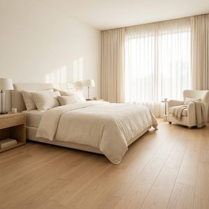 Parquet en chêne rouge massif lisse et raffiné <span class=keywords><strong>de</strong></span> 3/4 pouce, finition mate, pour villas <span class=keywords><strong>de</strong></span> luxe et appartements haut <span class=keywords><strong>de</strong></span> gamme - Product Image 4