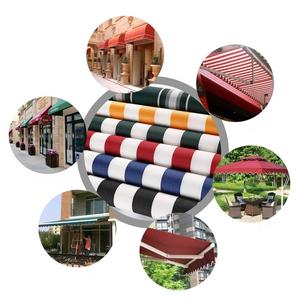 <span class=keywords><strong>Tissu</strong></span> Oxford imperméable 600D à rayures teintes en fil <span class=keywords><strong>pour</strong></span> chaise de plage et tente de parasol d'extérieur - Product Image 3