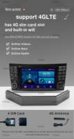 Radio de coche 2 Din Android 14 para Mercedes Benz Clase E W211 E200 E220 E300 E350 E240 E280CLSCLASS W219 navegación GPS Multimedia