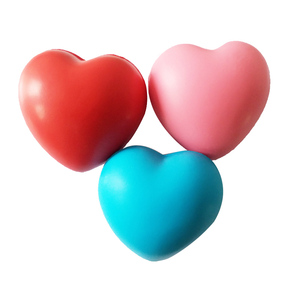 Pelotas Antiestrés con Forma <span class=keywords><strong>de</strong></span> Corazón y Sonrisa, Impresas Personalizadas con Logotipo, Bajo Pedido Mínimo, Venta al Por Mayor BSBH - Product Image 2