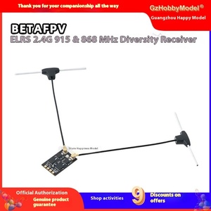 Betafpv Super D elrs 2.4G ตัวรับสัญญาณหลากหลาย915 & 868MHz สำหรับยานพาหนะ RC และอุปกรณ์เสริมขี่ผ่านเทคโนโลยีพลาสติกวัสดุ - Product Image 2
