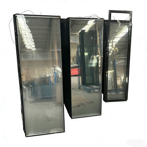 Unidad de Almacenamiento con Puerta de Visión Clara, Estructura Metálica Resistente con Vidrio Templado para Exhibición y Almacenamiento de Productos Frescos, Bebidas y Aperitivos - Product Image 6