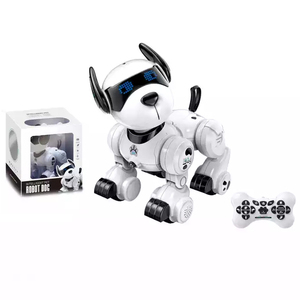 신제품 <span class=keywords><strong>2</strong></span>.4g 스마트 프로그래밍 가능 워킹 댄스 RC 개 로봇 장난감 전기 원격 제어 스마트 로봇 개 - Product Image 2