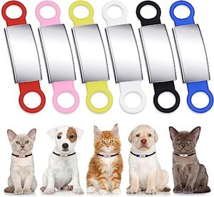 Targhette Identificative Personalizzate per <span class=keywords><strong>Cani</strong></span> <span class=keywords><strong>e</strong></span> <span class=keywords><strong>Gatti</strong></span> Facili da Leggere con Incisione Laser Profonda su Piastra in Acciaio Inox 304 - Product Image 4