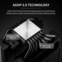 Ventilador de enfriamiento de pantalla de temperatura del enfriador de aire de la CPU digital EVO de Thermalright Phantom Spirit