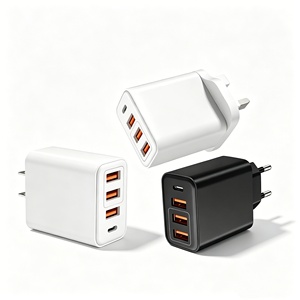 อะแดปเตอร์ชาร์จ GaN 4 in 1 65W ชาร์จเร็ว PD สำหรับโทรศัพท์มือถือ ใช้สำหรับเดินทาง 40w 20w USB C - Product Image 4
