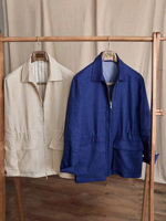 Veste fine en lin 100% pour homme, style rétro décontracté, cintrée à la taille, avec demi-doublure, idéale pour la chasse