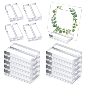 Rõ ràng <span class=keywords><strong>Acrylic</strong></span> giá tốt dấu hiệu chủ bảng số hiển thị là viết tắt của Christmas nơi chủ sở hữu thẻ khe cắm đứng giữ dấu hiệu đứng - Product Image 1