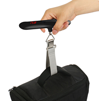 Balance de bagages de voyage numérique intelligente professionnelle en ABS, capacité 50 kg, précision 10 g, certifiée CE/RoHS, portable