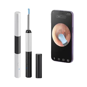 Wireless Ear Otoscopy 3.5mm Ultra-Thin WiFi Ear Scope Camera with Earwax Removal Tool Ear Cleaner with Gyroscope For IOS Android