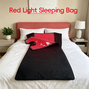 Couverture de luminothérapie rouge de qualité médicale REDSKY, tapis de thérapie corporelle complète, sac de couchage 650nm 850nm pour usage domestique, équipement de beauté et de soulagement de la douleur - Product Image 1