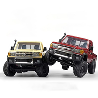 MN82 Vehículo Todoterreno RC 4WD 1/12 LC79, Camioneta de Escalada con Luces LED, Simulación a Escala Real, Coche de Juguete para Niños