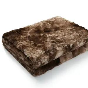 PV peluş battaniye uzun saç kristal kadife battaniye dış ticaret şal kapak battaniye