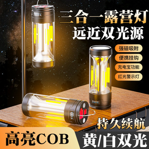 <b>Camping</b> <b>Lantern</b> <b>Led</b> Rechargeable Usb Power 10w 3.7v Plastic Outdoor Light For Tent Use - Product Image 4