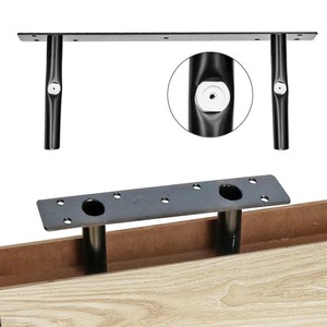 Étagères flottantes pour salle de bain, 16 pouces, lot de 2, en bois naturel, à fixer au mur, étagère au-dessus des toilettes, décoration style farmhouse - Product Image 2