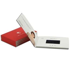 Kinh doanh điện tử Quảng cáo khuyến mãi Video Brochure thẻ tùy chỉnh in ấn màn hình <span class=keywords><strong>LCD</strong></span> cuốn sách kỹ thuật số danh mục - Product Image 4