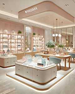 Diseño Interior de Tienda de Perfumes de Alta Gama RA80, Kiosco de Perfumes y Cuidado de la Piel, Exhibidor para <span class=keywords><strong>Centro</strong></span> <span class=keywords><strong>Comercial</strong></span>, Renovación de Tienda para Perfumes - Product Image 2